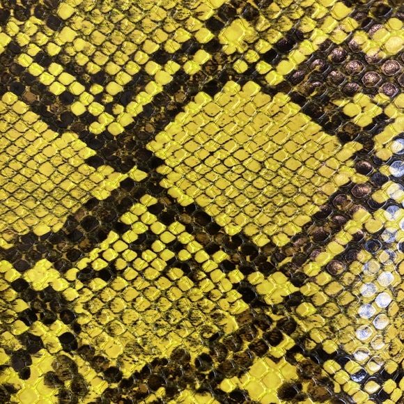 Neon Snake Pattern Mini Crossbody Purse - Picture 3 of 3